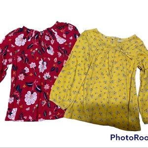 Size 2T toddler long sleeve shirts